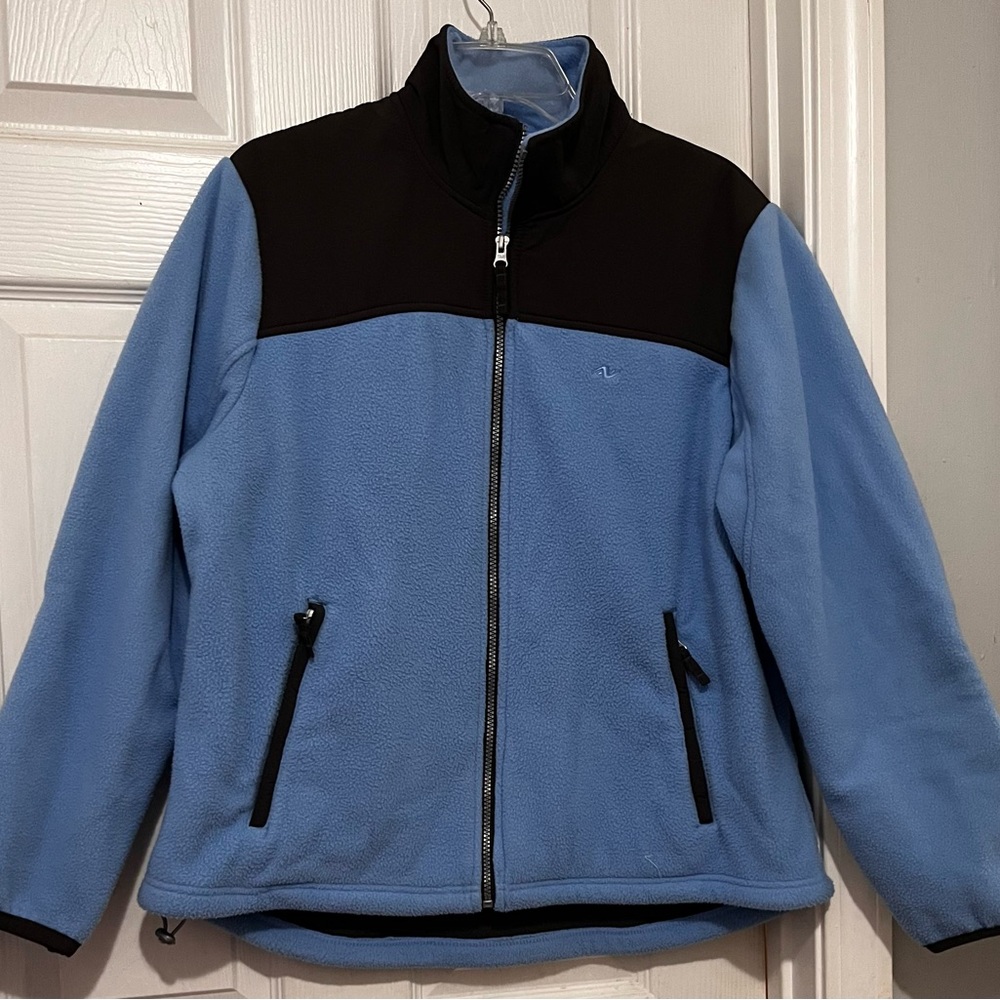 Athletic Works Light Blue Fleece Jacket